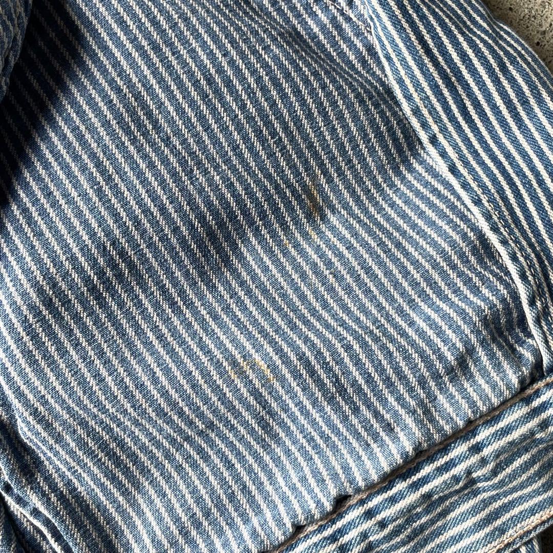 90s USA製 RRL ダブルアールエル ヒッコリー ジャケット 三ツ星タグ