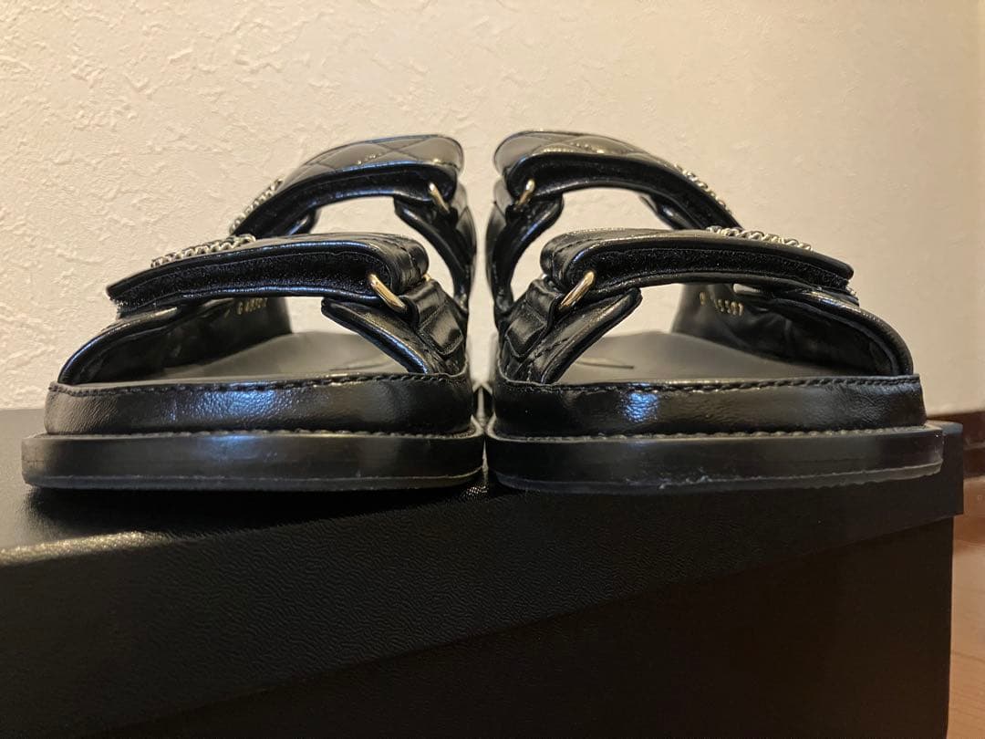 美品 CHANEL フットベット サンダル - メルカリ