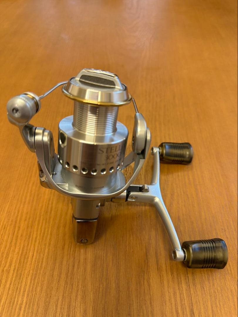 美品 シマノ98ステラ3000 ダブルハンドル SC66F - メルカリ