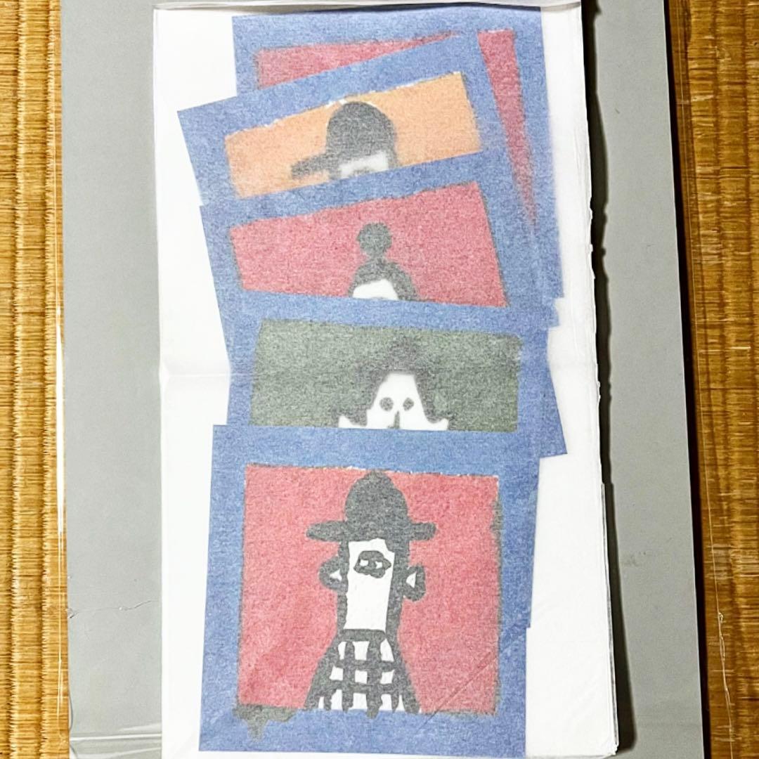 柚木沙弥郎日本民藝館展型染めポスター民芸かご竹細工わら細工限定