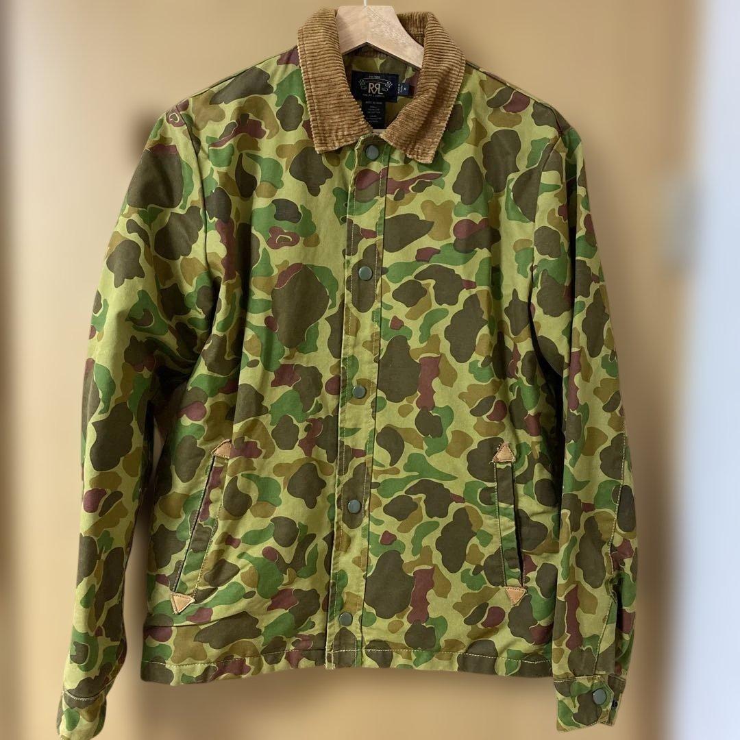 RRL ヴィンテージ ミリタリーカモジャケット 中古・古着通販】RRL (ダブルアールエル) 13スターボタンカモフラ