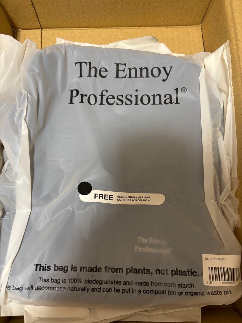 ennoy ショルダーバッグ ブラック 未使用 ENNOY Shoulder Bag 