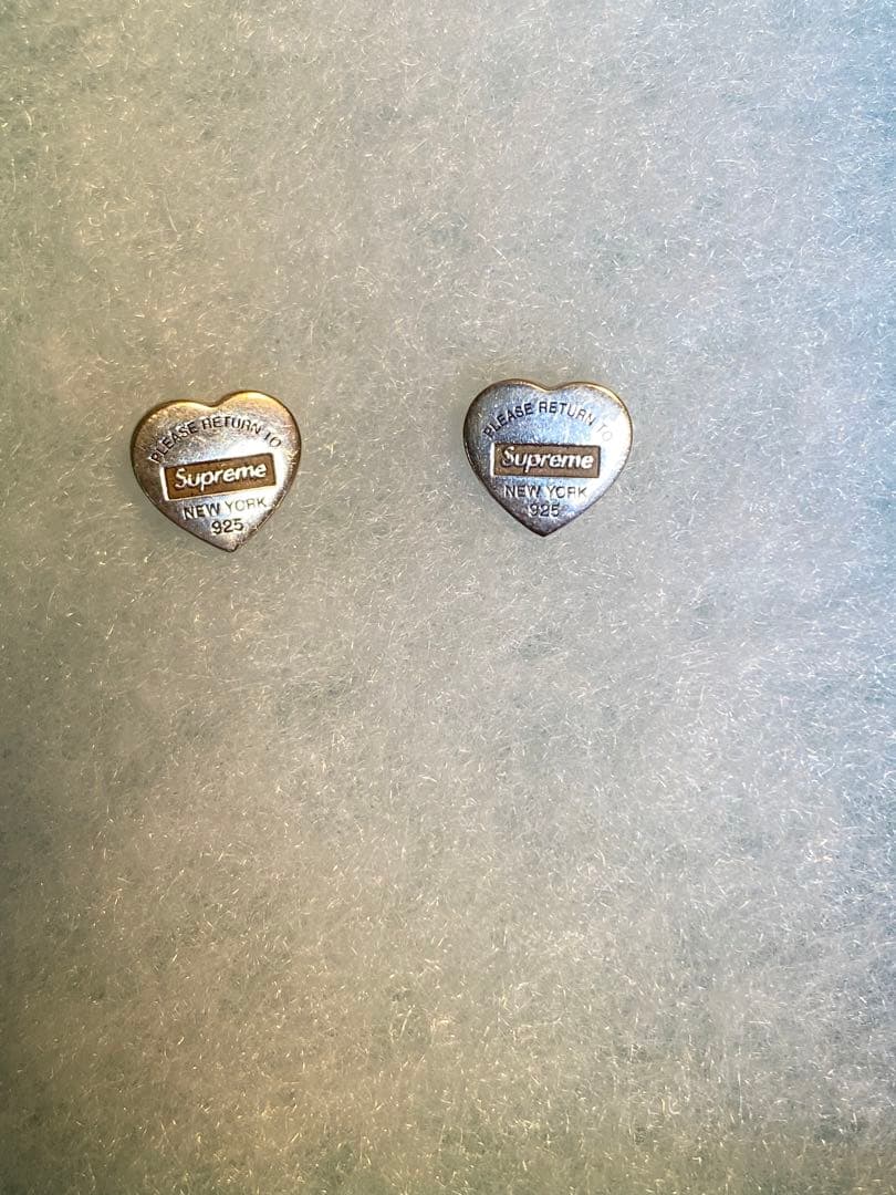 ティファニー×シュプリーム コラボピアス - メルカリ