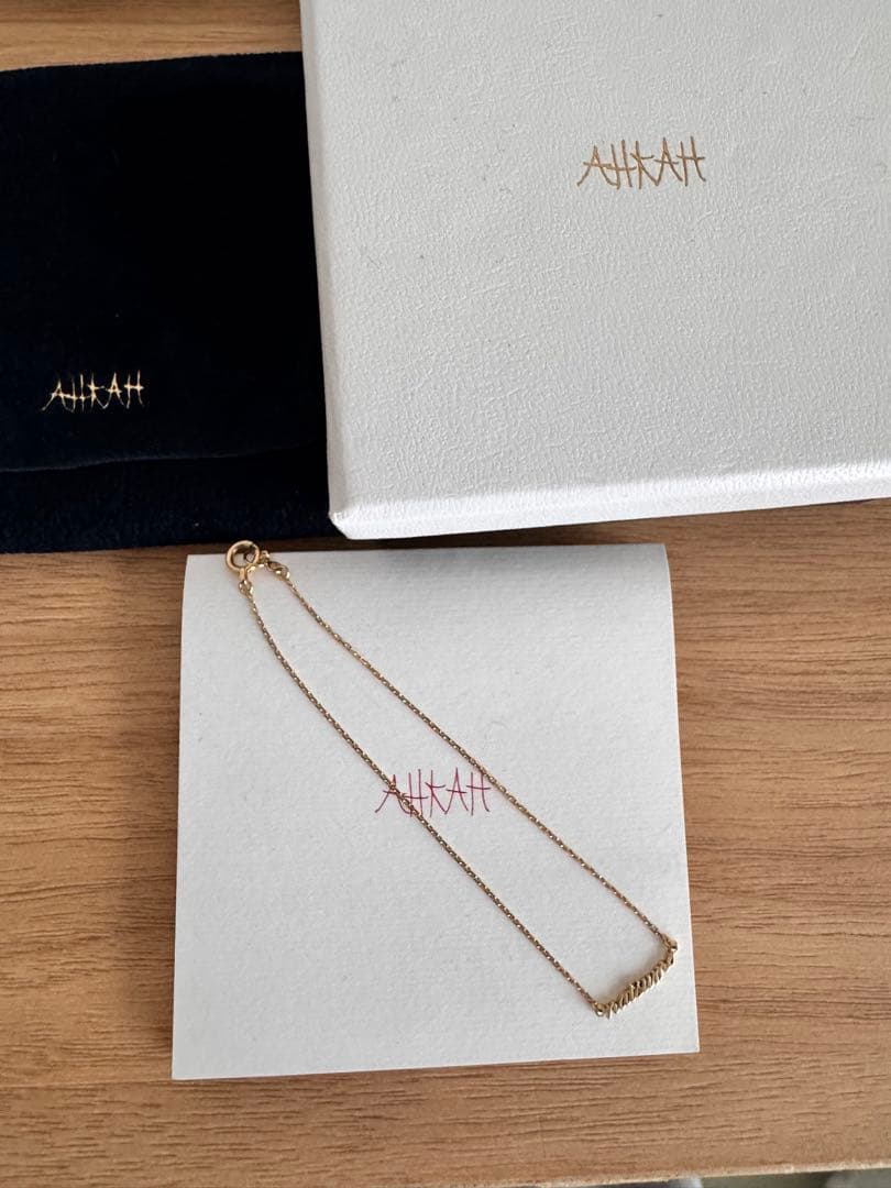 アーカー AHKAH ネックレス K18YG ブレスレット 楽天市場】【ギフト品質】アーカー AHKAH ブレスレット トレス