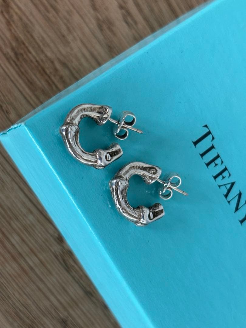 TIFFANY&Co. 】ティファニー バンブーピアス スモール 廃盤 レア