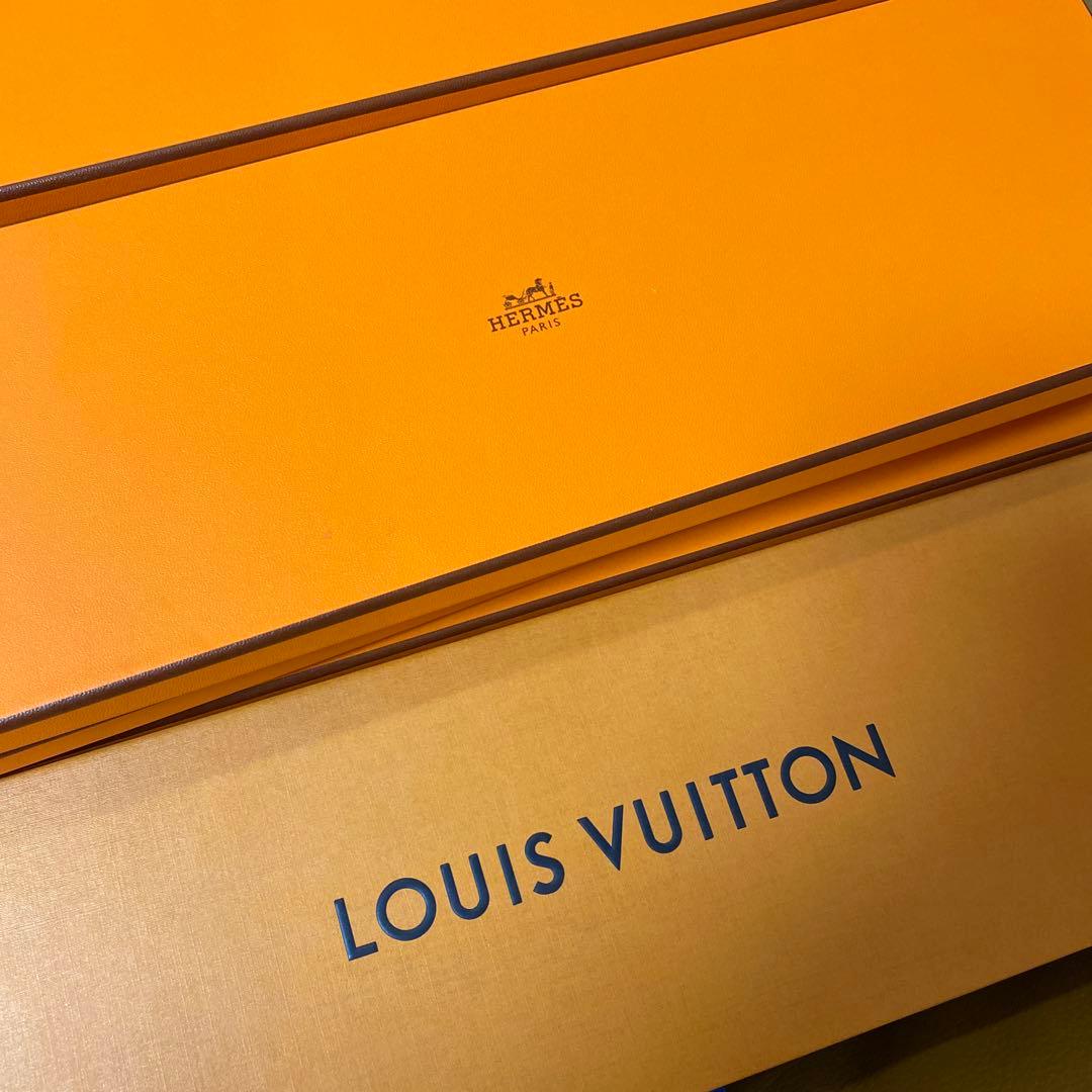 エルメスHERMES ルイヴィトン ネクタイ 空箱紙袋 21点セット