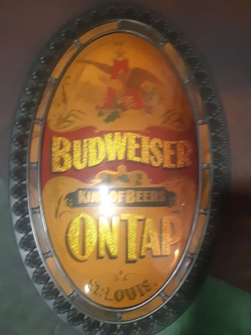 エース☆Budweiser ON TAP サイン大型壁掛け エース☆Budweiser ON TAP サイン大型壁掛け エース☆Budweiser ON TAP