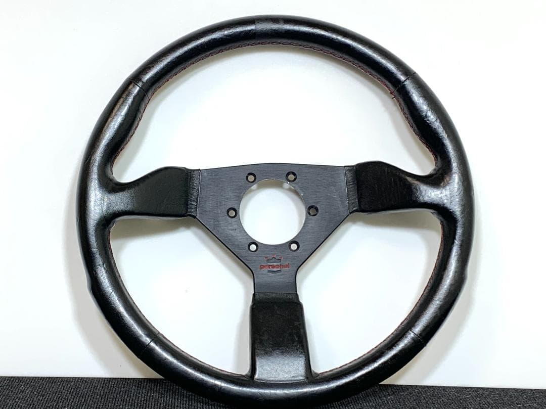 パーソナル グリンタ 35パイ 当時物 ブラックレザー ステアリング Yahoo!オークション -「パーソナル ステアリング」の落札相場・落札価格