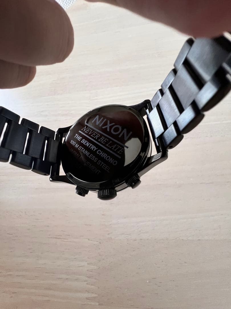 NIXON SENTRY CHRONO オールブラック