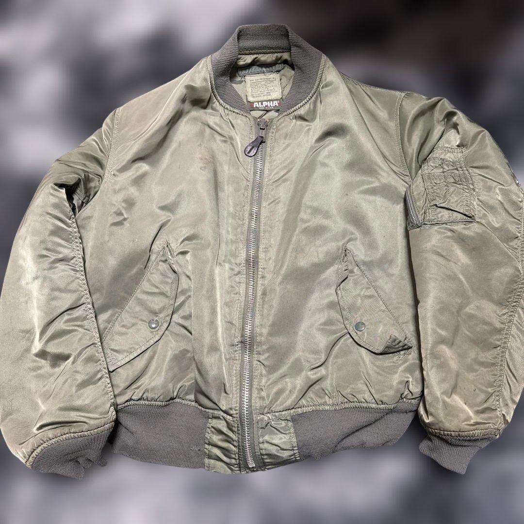 Alpha MA-1 オリーブグリーン ALPHA INDUSTRIES MA-1ジャケット M オリーブグリーン - メルカリ