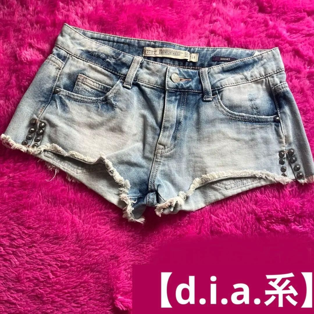 d.i.a系 デニムショートパンツ【平成ギャル】デニム ショーパン - メルカリ