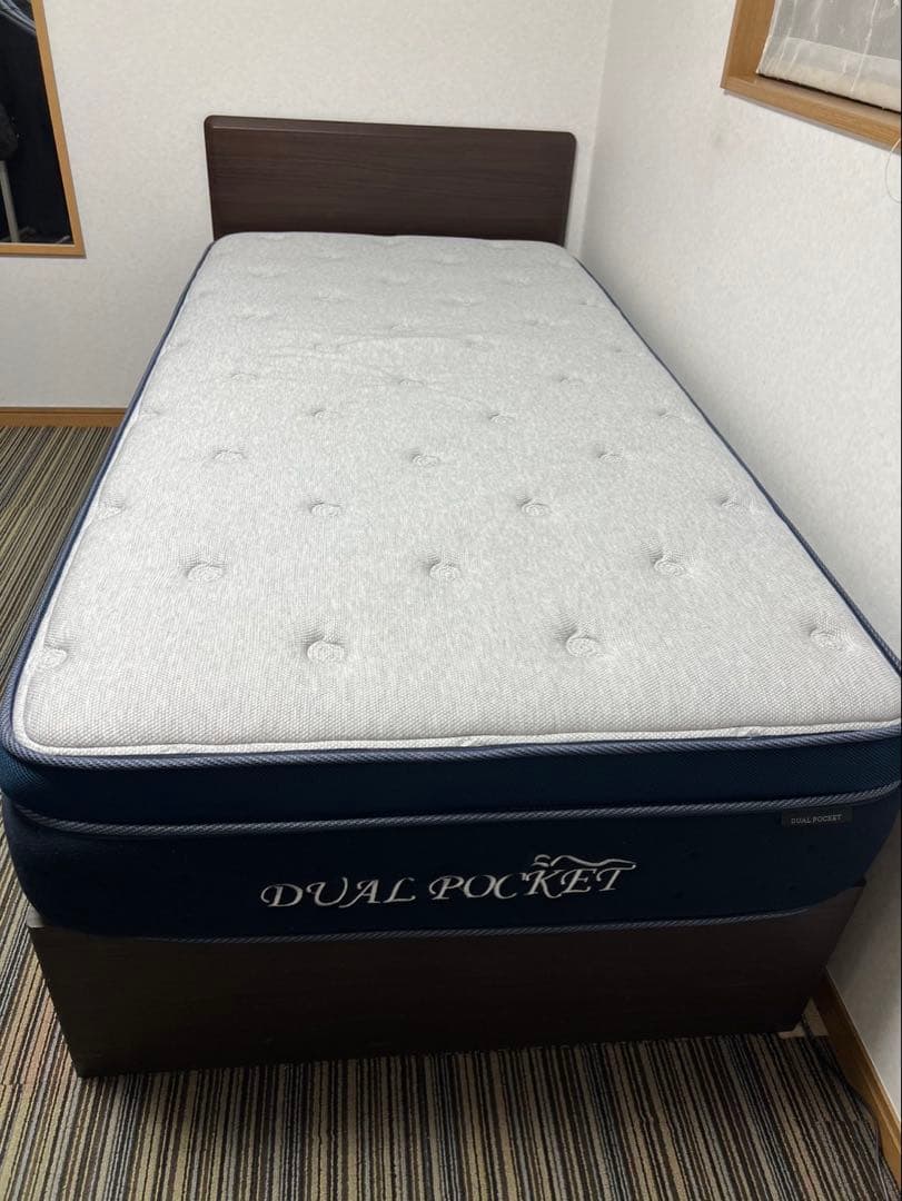 最終値下げ‼︎ ニトリ デュアルポケットマットレス2 シングル デュアルポケットHGシルキーハニーベッド・マットレスの買い取り｜エコ空間