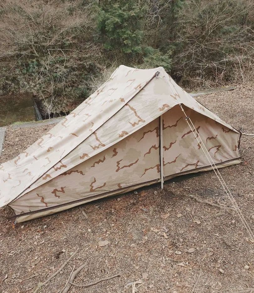 ダッチアーミーテント　デザートカモ 軍幕❗️レアカラー‼️ ダッチアーミーテント オランダ軍