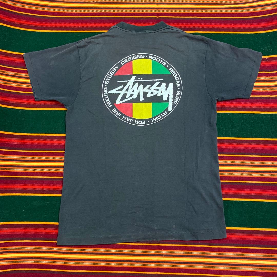 STUSSY 80s 2枚タグ 最初期 ラスタ ライオン old ステューシー - メルカリ