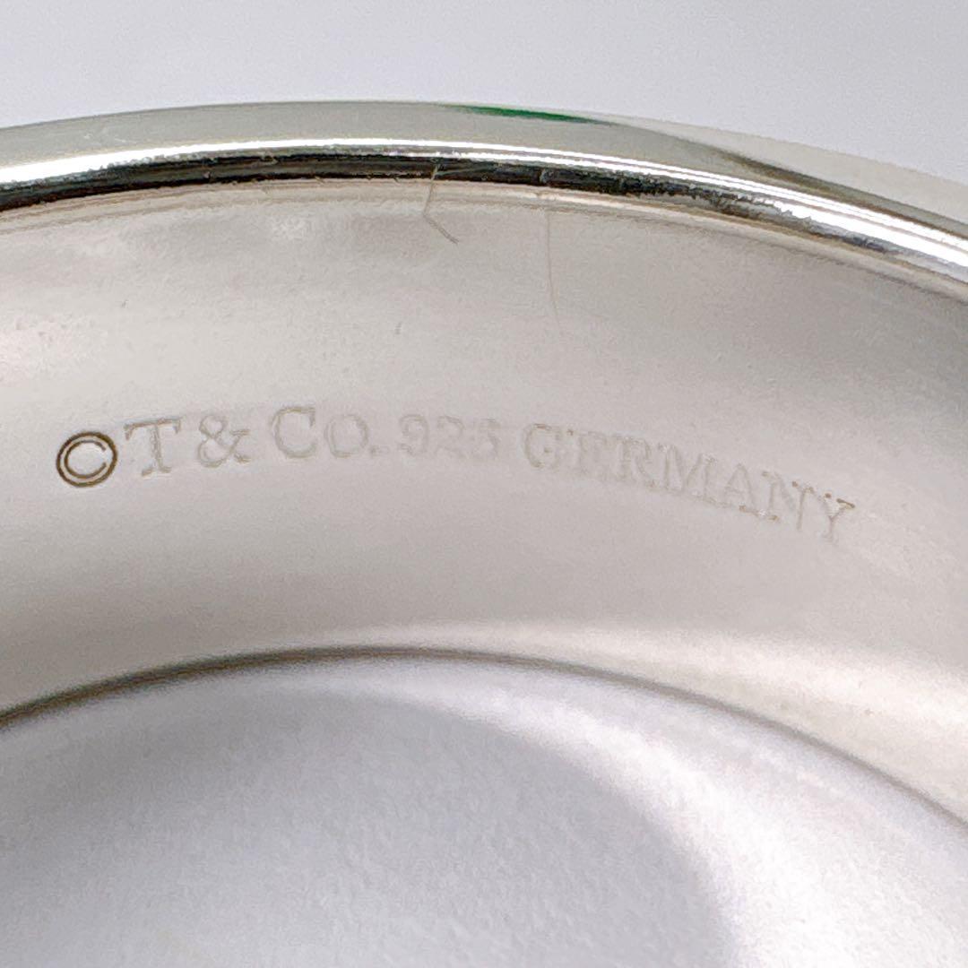 極美品 ティファニー スタッズ ピラミッド ドイツ製 リング 20号