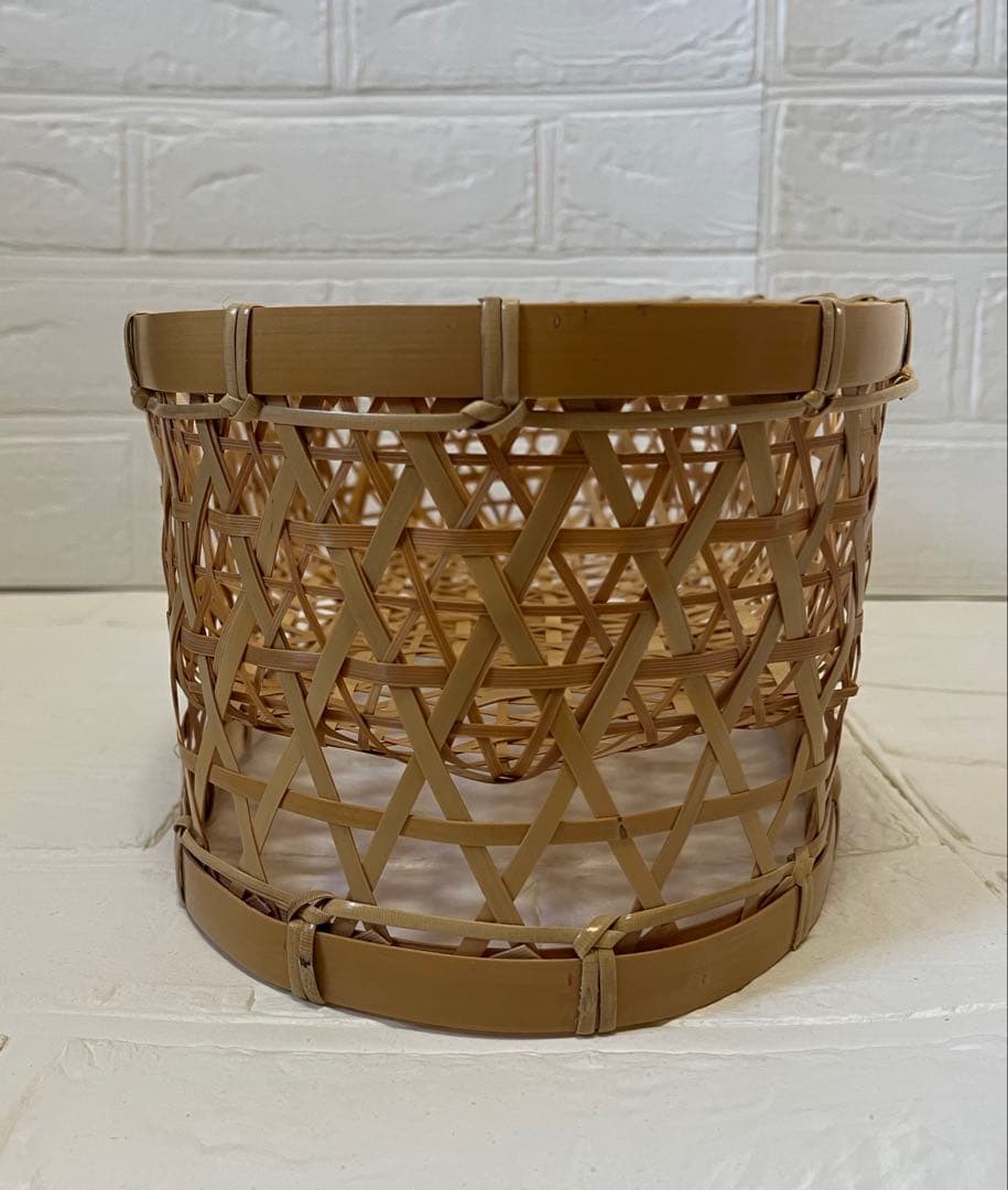 ♡橋本晴美です♡ 麻の葉編み　茶碗かご