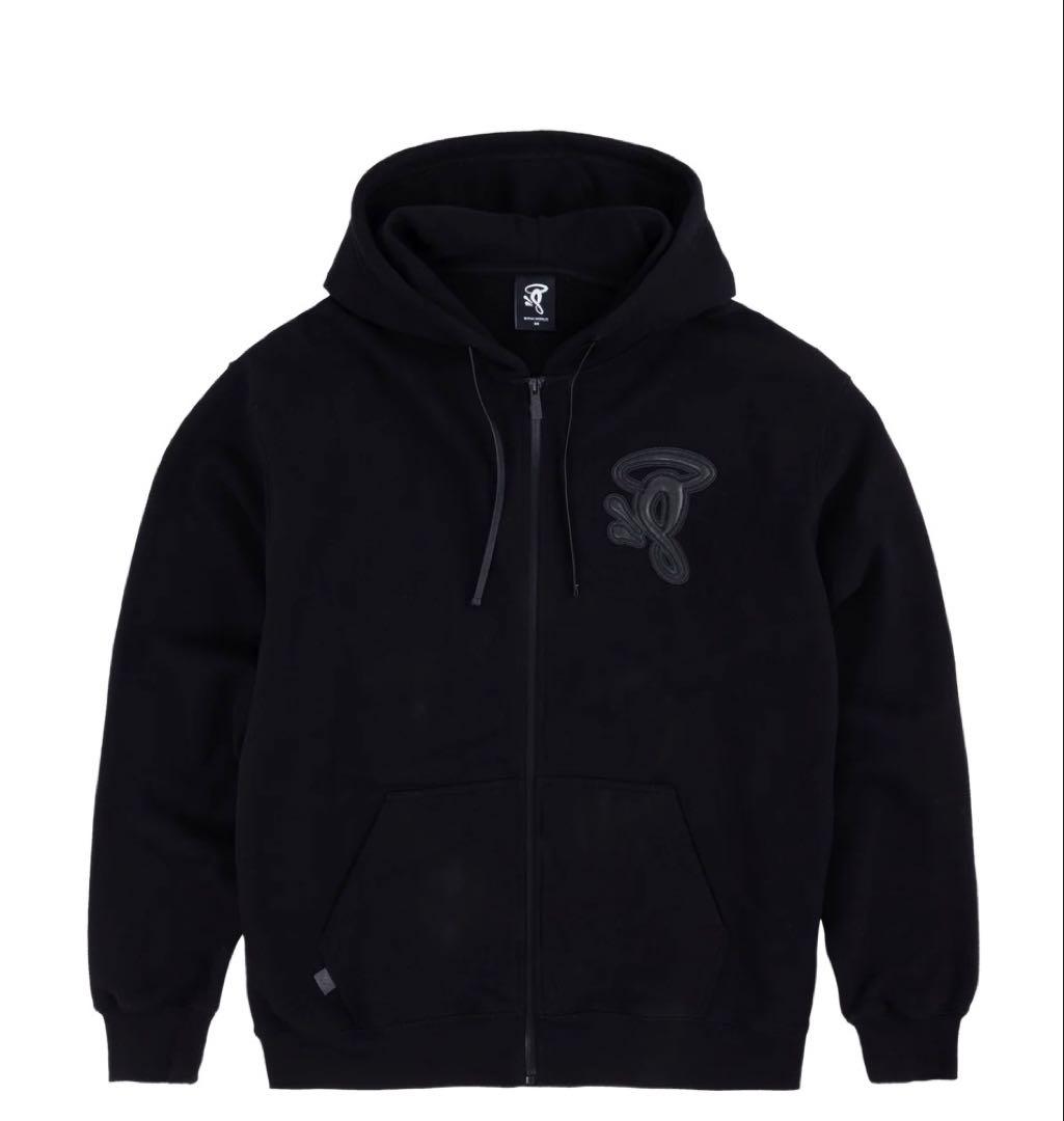 syna world ブラック ジップパーカー (正規品) - メルカリ