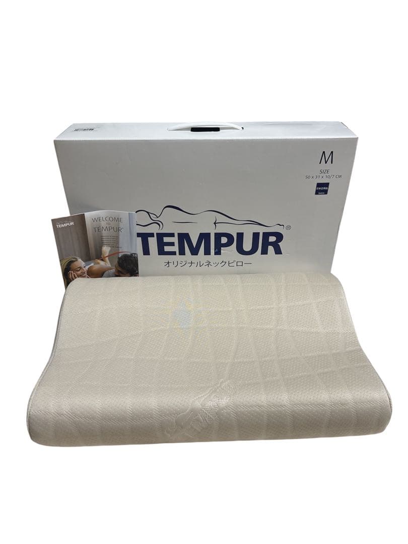 TEMPUR 低反発枕　TNP-M 日本正規品 ほぼ未使用 楽天市場】【24%OFF | 3/22(日)まで】【公式ストア限定】テンピュール