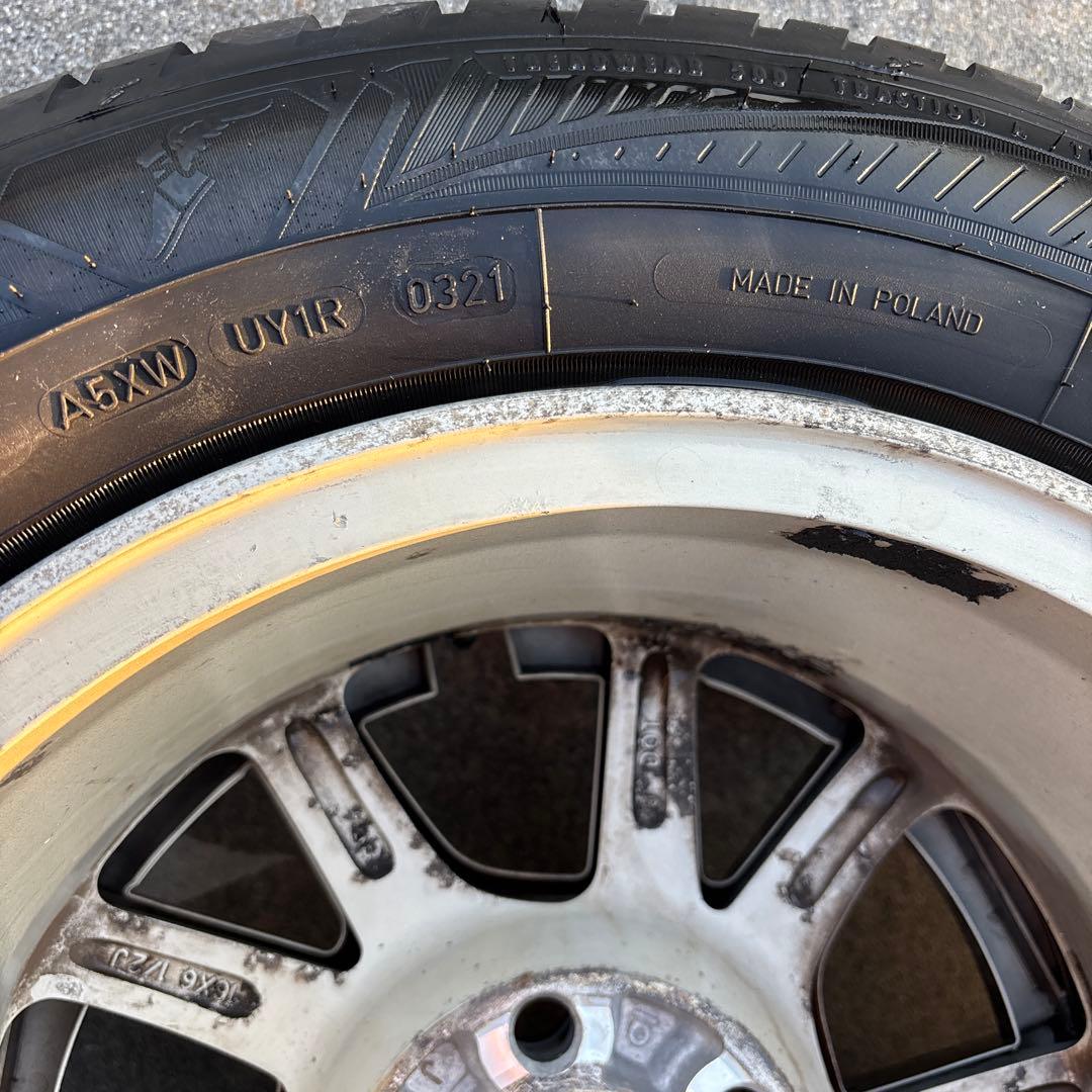 トヨタ プリウスα純正 オールシーズンタイヤホイールセット 205/60R16