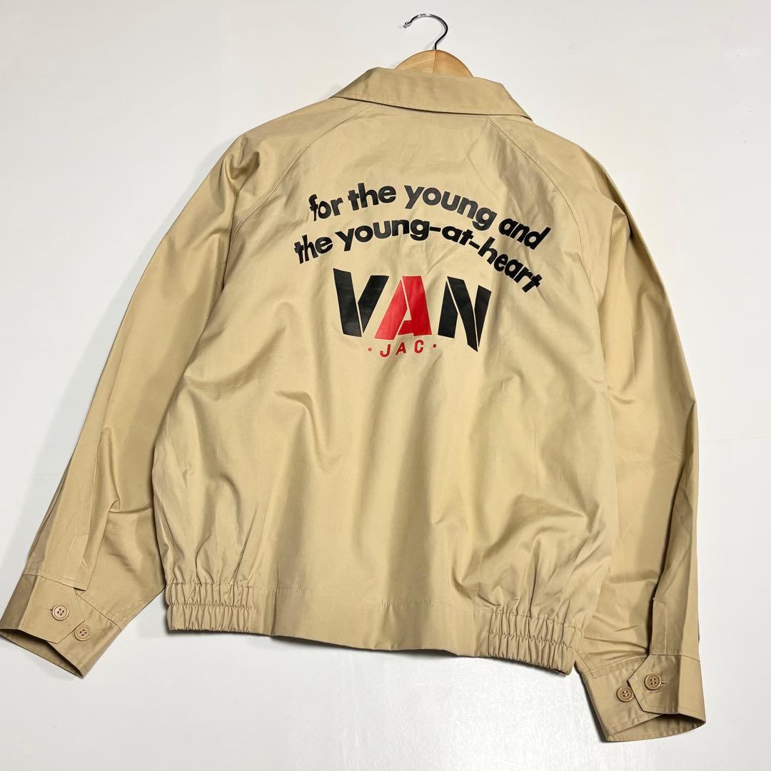 グッチ VAN バン ヂャケット　ベージュ系スイングトップ　ハリントンジャ グッチ 様専用VAN バン ヂャケット ベージュ系スイングトップ