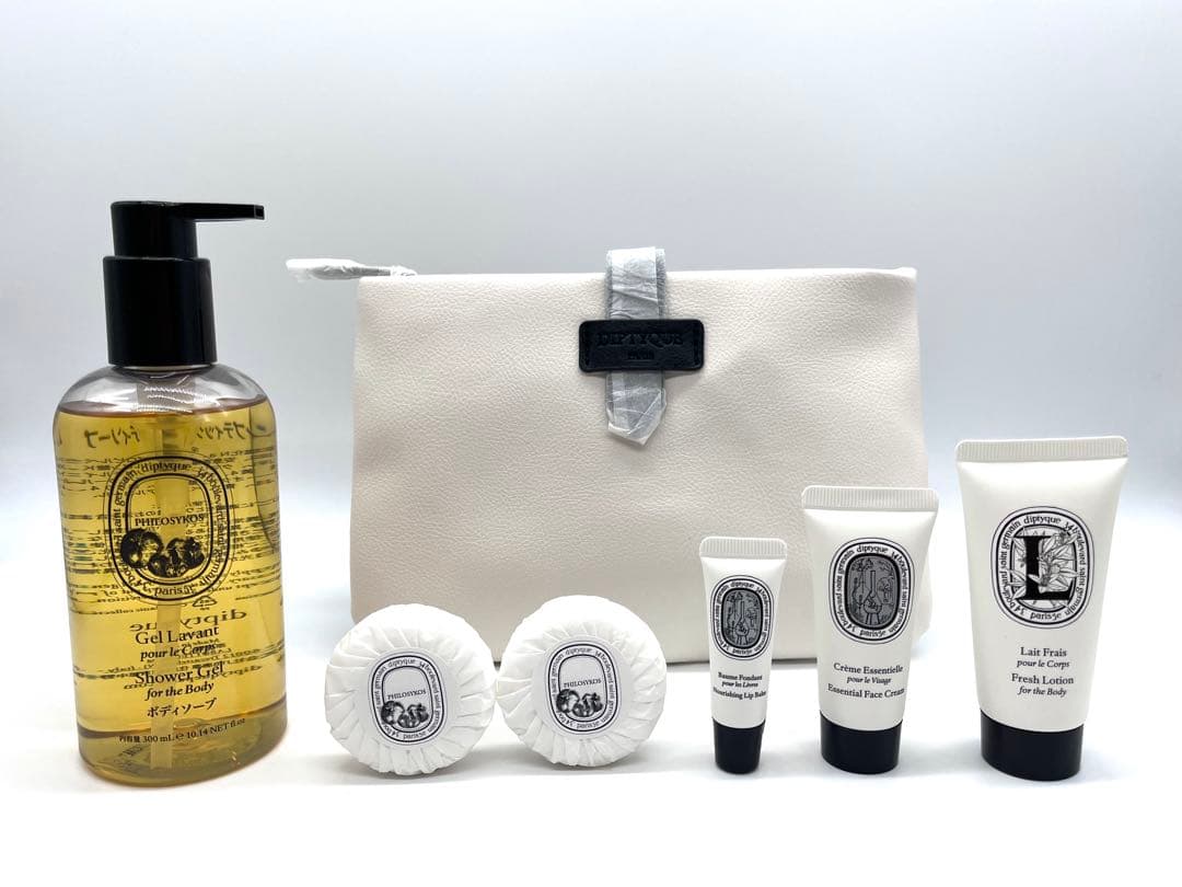 【新品未使用7点セット】diptyque ボディソープ&トラベルセット 新品未使用7点セット】diptyque ボディソープ&トラベルセット 配送