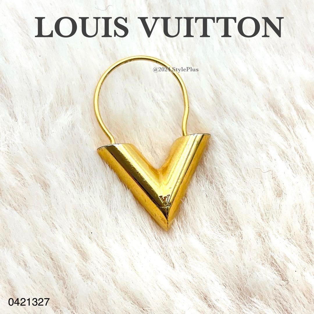 ルイヴィトン LOUIS VUITTON ピアス 片耳 エセンシャル V - メルカリ