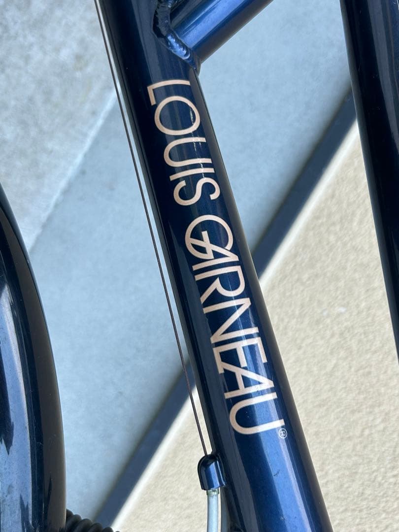 Louis Garneau シティサイクル ネイビー 引き取りor - メルカリ