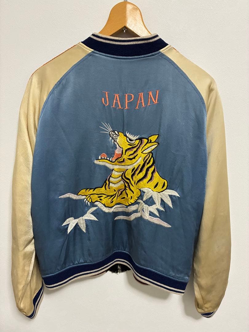 初期物silver stone シルバーストーン スカジャン シルク100% - メルカリ