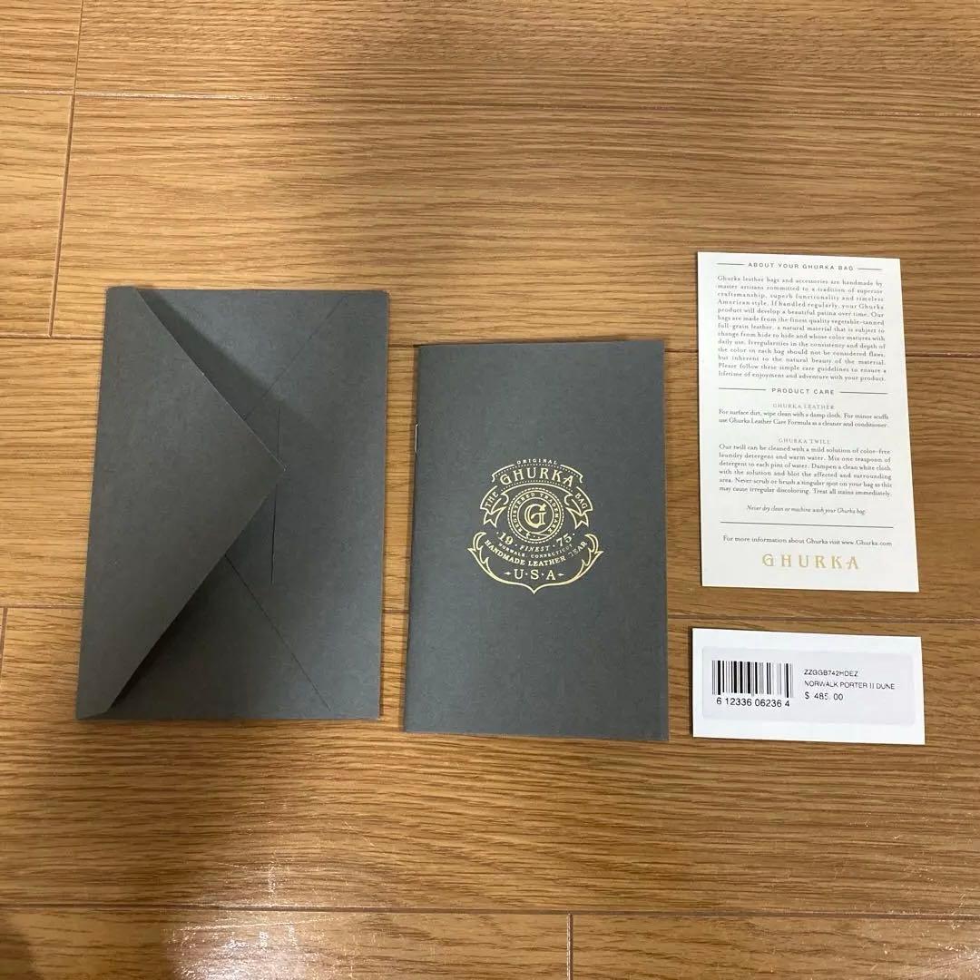 GHURKA トートバッグ Norwalk porter II Dune - メルカリ