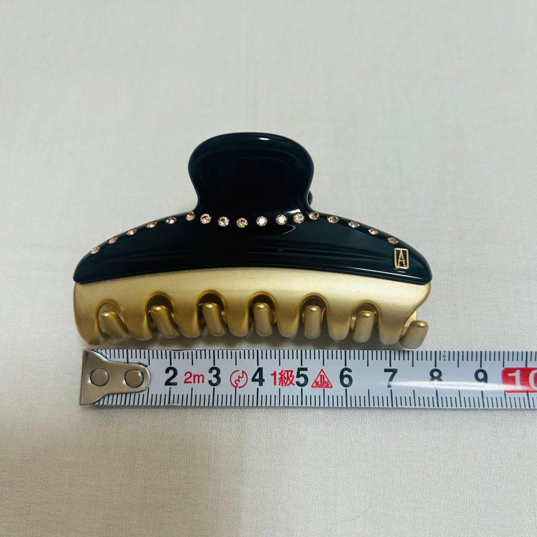 《値下げ！》【匿名配送】美品　アレクサンドル ドゥ パリ ヘアクリップ　黒　M