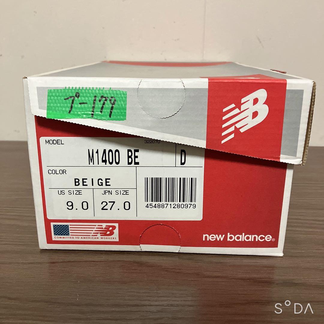 未使用】ニューバランス M1400BE 27cm（プー179） - メルカリ