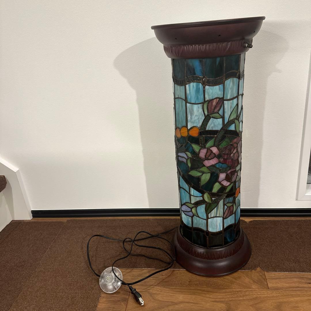 ステンドグラス フロアスタンド ステンドグラスフロアースタンド 送料無料 ステンドランプ フロア