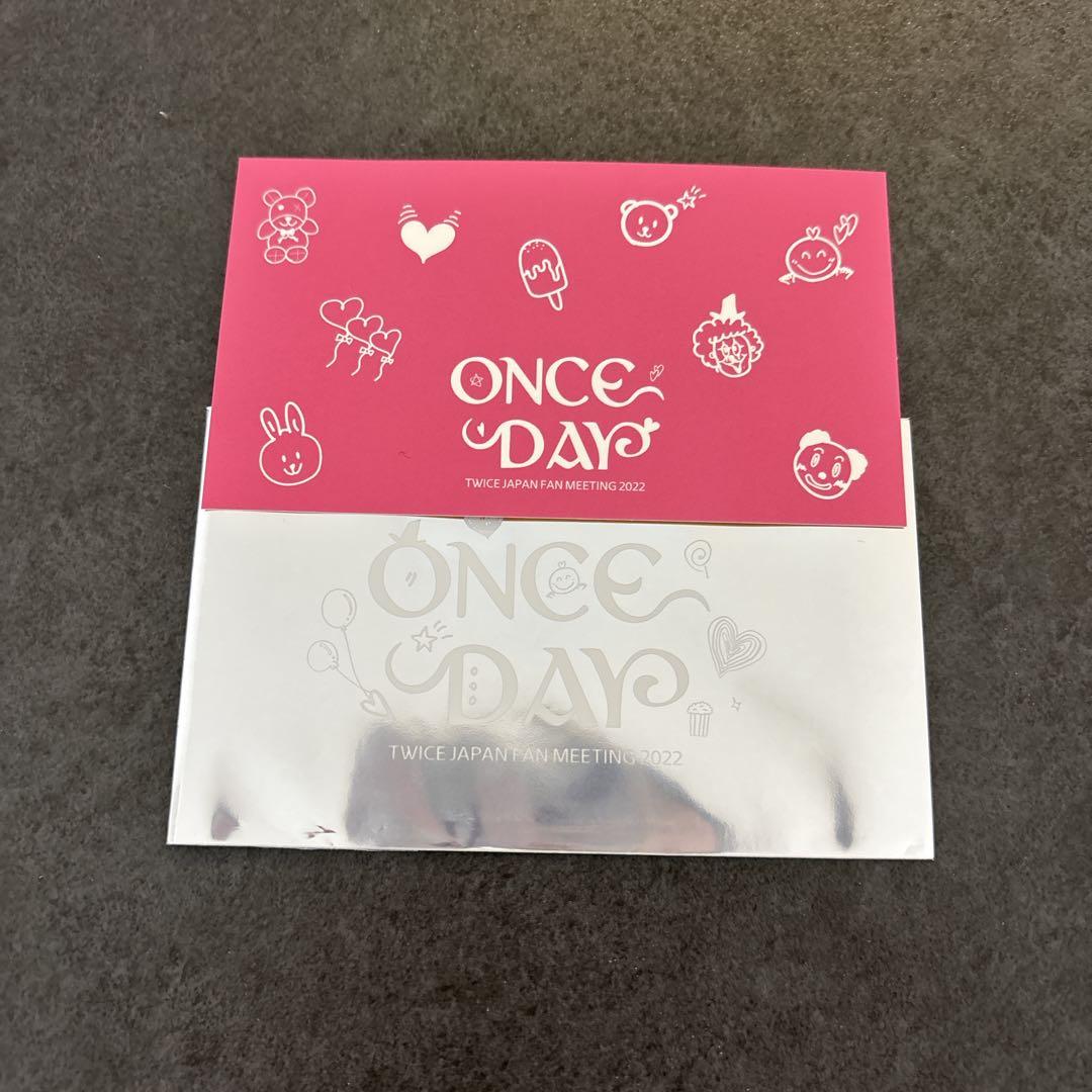 twice onceday 1万円特典 メッセージカード トレカ ジヒョ - メルカリ