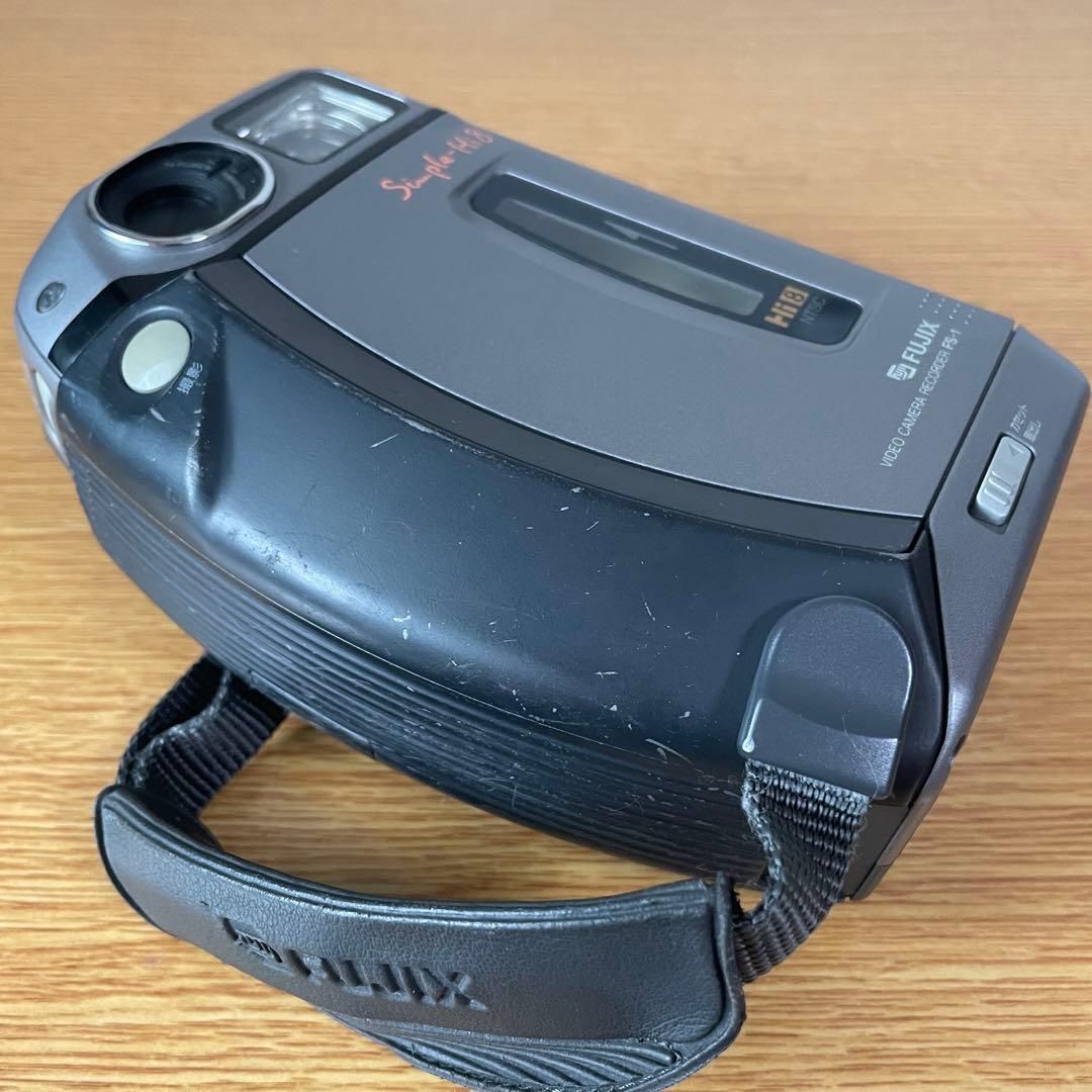 ジャンク扱い】FUJIX simple-Hi8 FS-1 ビデオカメラ 8mm - メルカリ