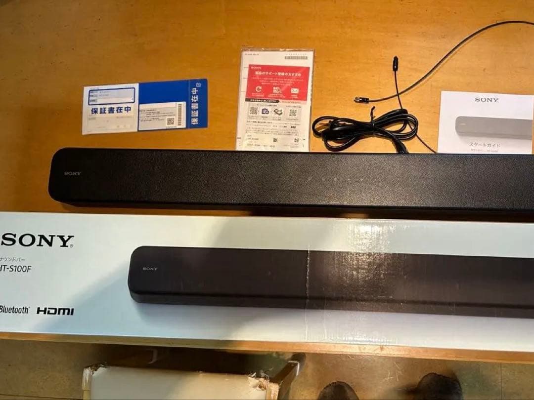 SONY サウンドバー 本体　HT-S100F HT-S100F | サウンドバー／ホームシアターシステム | ソニー