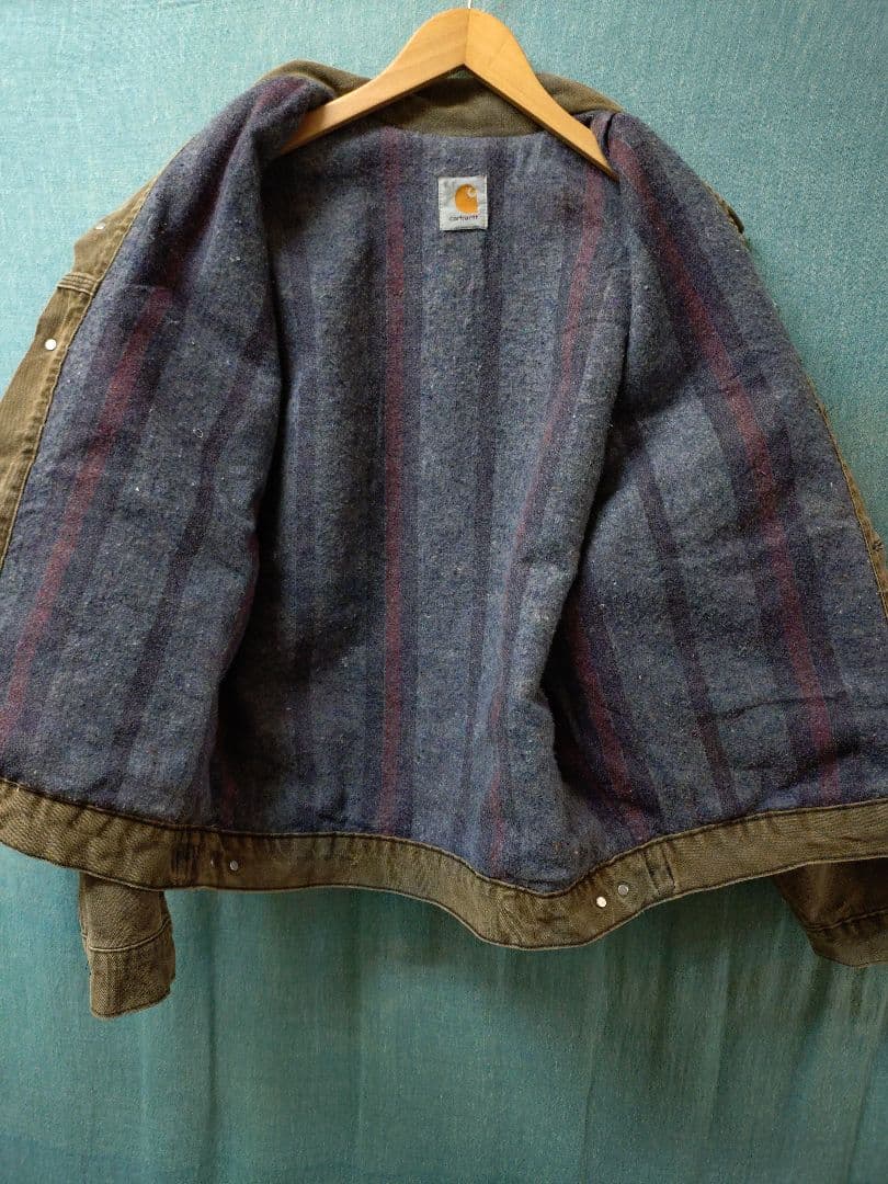 90s カーハート トラッカージャケット ブランケット L JB142 ? - メルカリ