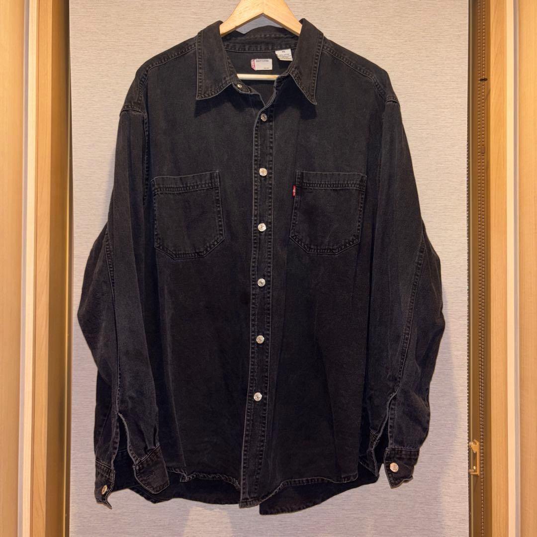 か*ん様 90s リーバイス Levi's ブラックデニム フェード ハルキの古