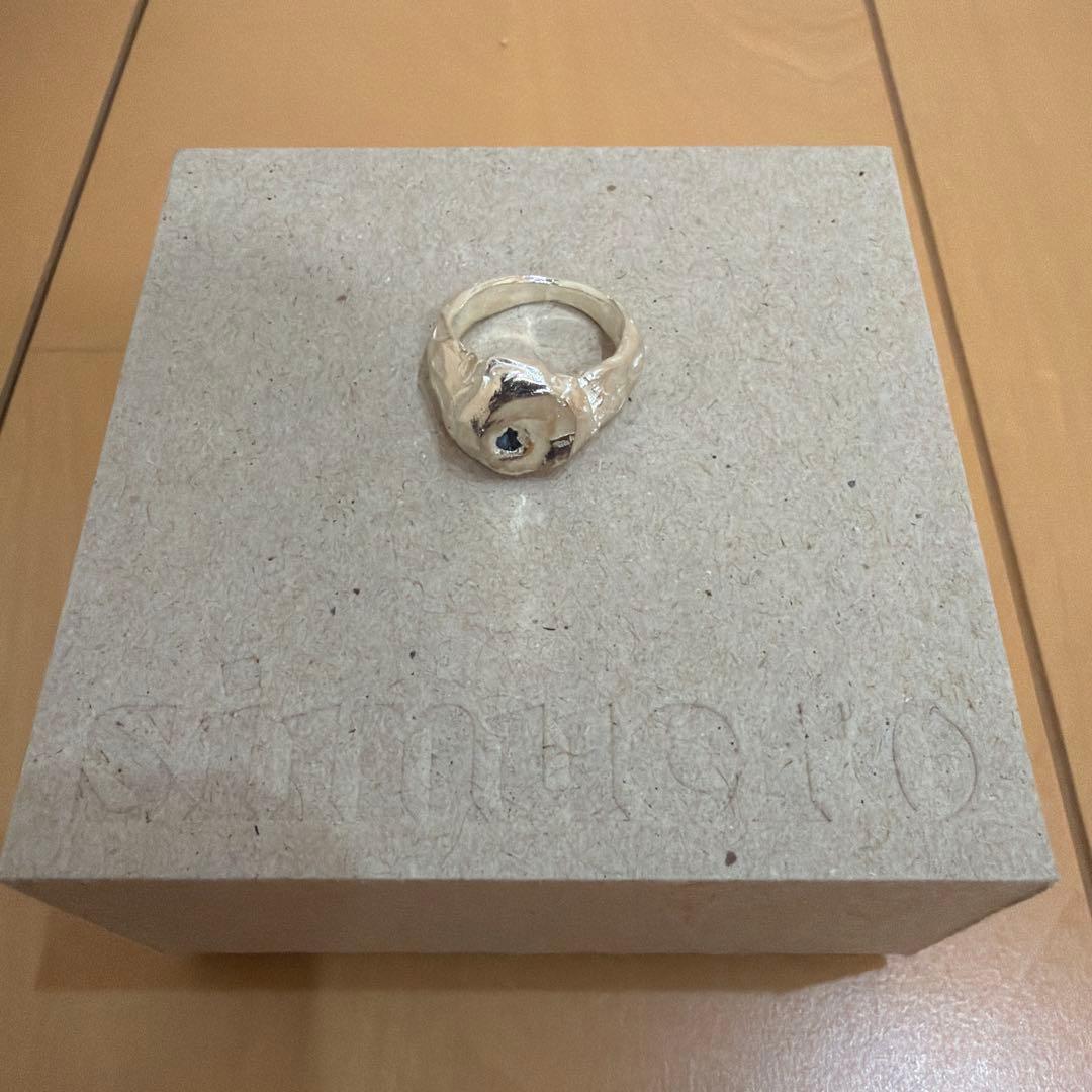 アクセサリー simuero marea ring blue OLA BLUE - Handmade silver ring | Simuero
