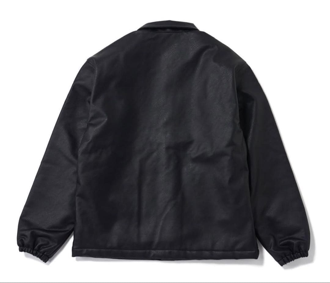 Lサイズ ROLLER FAKE LEATHER COACH JACKET - メルカリ