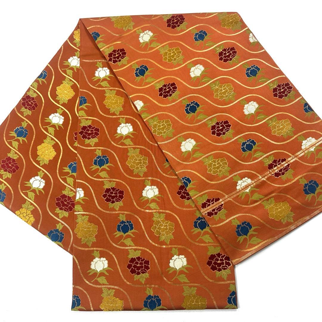 専用帯3701 ○川島織物謹製 高級 正絹 六通 袋帯 - メルカリ