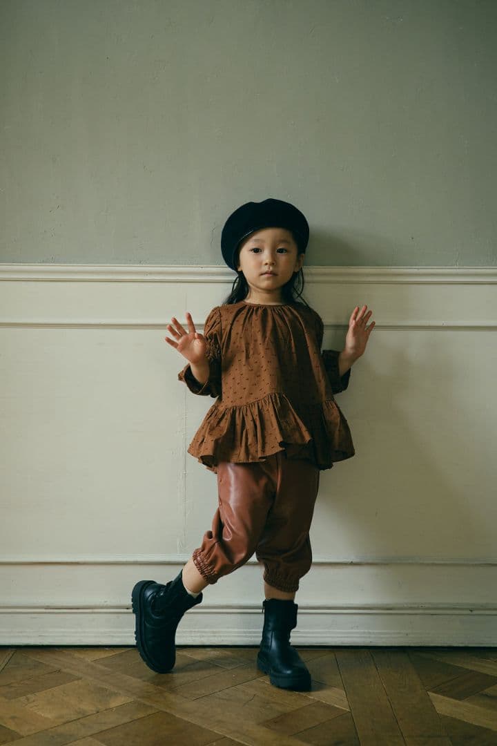 Uhr Dot Mini Dress 3~4y Pink