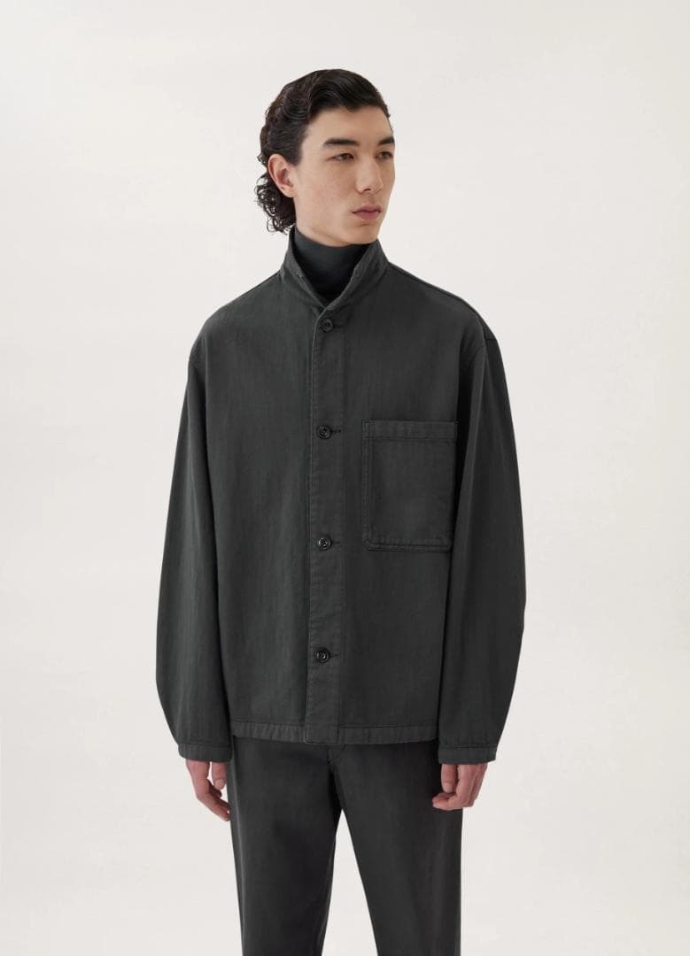 LEMAIRE │ STAND COLLAR OVERSHIRT - メルカリ