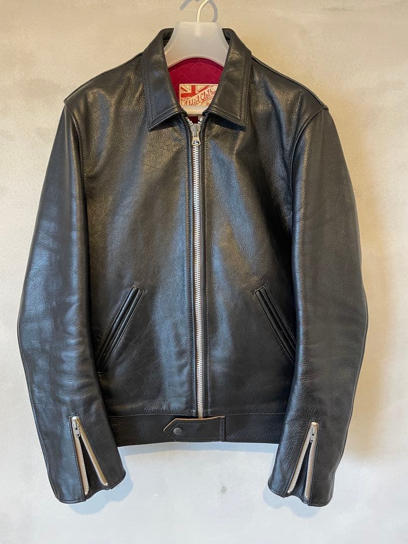 【美品】アディクトクローズ AD-01 KIP 38 ADDICTCLOTHES AD-01 CENTER-ZIP JACKET (HORSE) – ADDICT CLOTHES