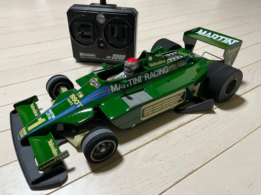 タミヤラジコンカー 1/10 マルティーニロータス79(当時物) - メルカリ