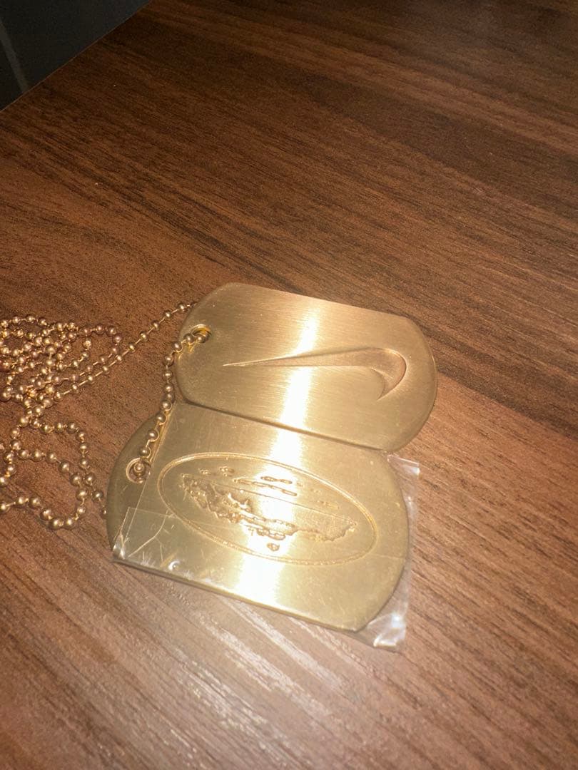 【1点のみ・限定コラボ・ 新品】Corteiz Nike ドッグタグ ネックレス 1点のみ・限定コラボ・ 新品】Corteiz Nike ドッグタグ ネックレス