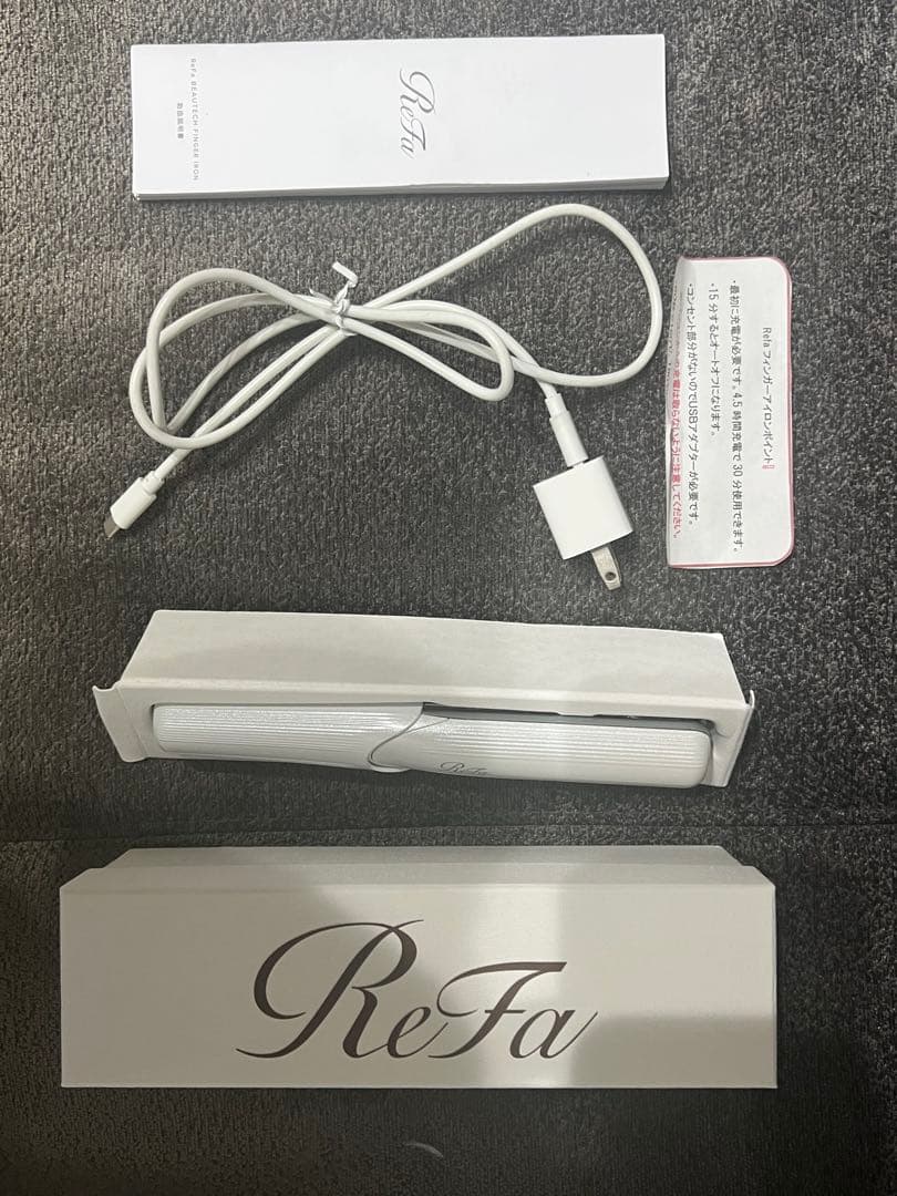動作確認済）ReFa ストレートヘアアイロン ホワイト Amazon | 【公式ストア限定】 リファ ストレートアイロン プロ/ReFa