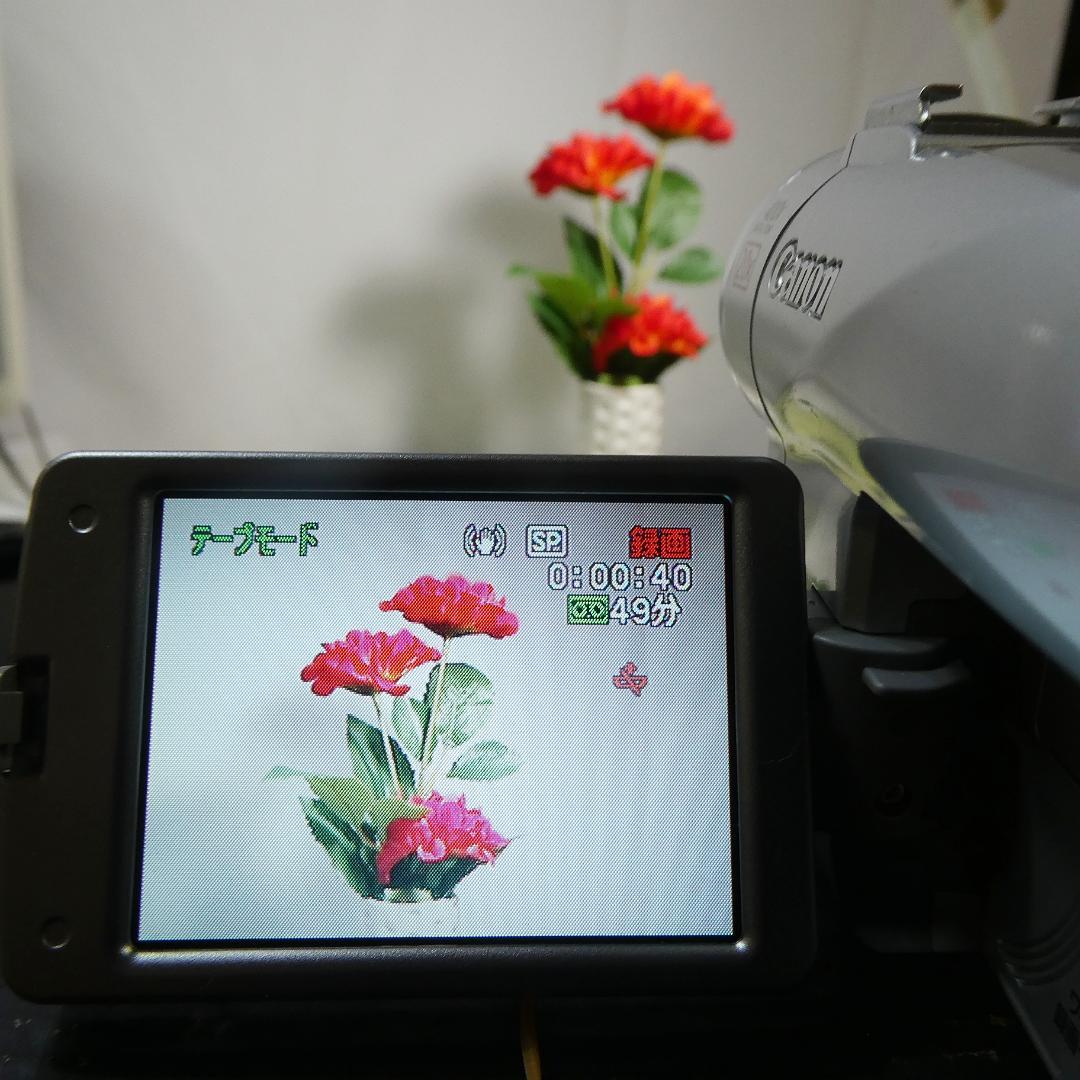 キャノン DM-FV M200 動作良好 MiniDVビデオ DVDダビングに - メルカリ