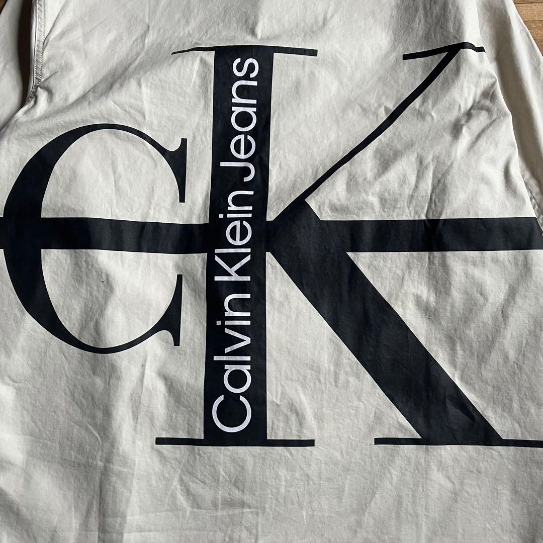 カルバンクライン Calvin Klein cK プリントロゴ 長袖 シャツ Calvin
