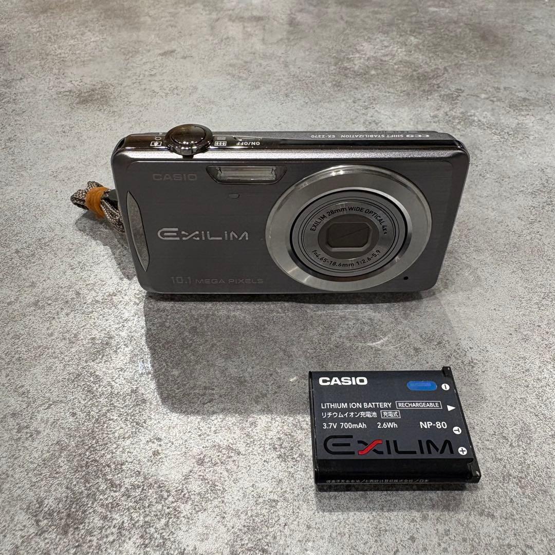 動作確認済み】CASIO EXILIM EX-Z270 - メルカリ