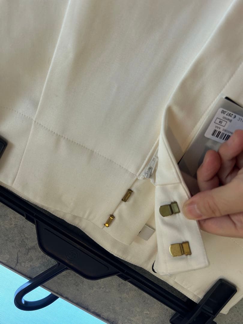 新品未使用 タグ付き ワイドパンツ 白 フィリップリム - メルカリ